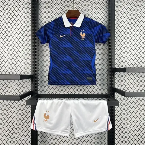 Kit Infantil França Home Copa do Mundo 2026