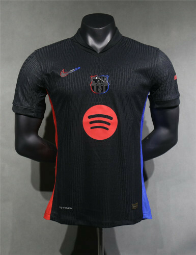 Camisa Barcelona Away 24/25 Jogador Masculina - Preta