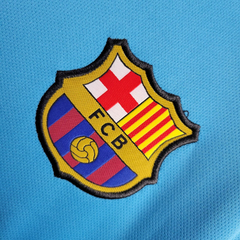Camisa Retrô Barcelona II 2015/2016 - Masculina Nike - Azul com detalhes em preto - loja online