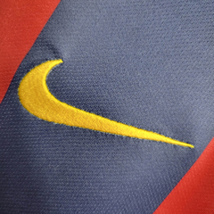 Camisa Retrô Barcelona I 14/15 - Masculina Nike - Azul e vermelha - Skull Sports