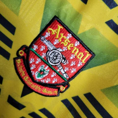 Camisa Retrô Arsenal II 91/93 - Masculina Adidas - Amarela com detalhes em verde e vermelho - online store