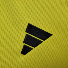 Camisa Flamengo Treino 24/25 - Torcedor Adidas Masculina - Amarela com detalhes em preto e cinza - Skull Sports
