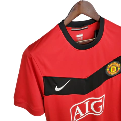 Camisa Manchester United Retrô 2009/2010 Vermelha - Nike - Skull Sports