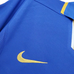 Camisa Retrô Seleção da Itália I 1996 - Nike Masculina - Azul - Skull Sports