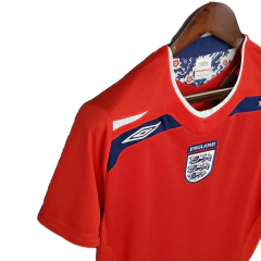 Camisa Retrô Seleção da Inglaterra 2008/2009 - Umbro Masculina - Vermelha - Skull Sports