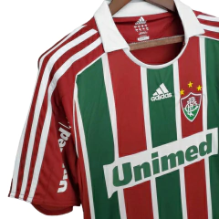 Camisa Fluminense Retrô 2008/2009 Vermelha e Verde - Adidas - Skull Sports