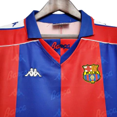 Camisa Barcelona Retrô 1992/1995 Azul e Vermelha - Kappa en internet