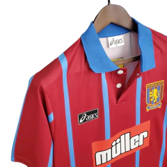 Camisa Aston Villa Retrô 1993/1995 Vermelha - Asics - Skull Sports