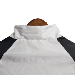 Jaqueta Corta-Vento Flamengo 23/24 Masculina Adidas - Branco com detalhes em preto e amarelo - Skull Sports