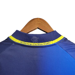 Camisa Flamengo III Edição Especial Azul 23/24 Torcedor Masculina - Azul com detalhes em amarelo - comprar online