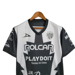 Camisa Necaxa do México II 23/24 - Torcedor Pirma Masculina - Branco com detalhes em preto - Skull Sports