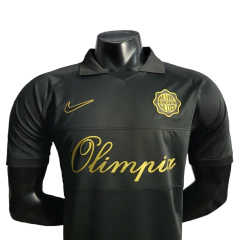 Camisa Olympia Edição Especial aniversario de 120 anos - Jogador Nike Masculina - Preto com detalhes dourado en internet