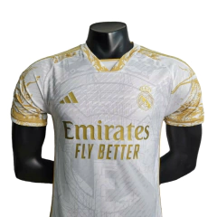 Camisa Real Madrid Edição Especial 23/24 - Jogador Adidas Masculina - Branca com detalhes em dourado en internet