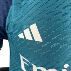 Camisa Arsenal II 23/24 - Jogador Adidas Masculina - Verde com detalhe em azul - Skull Sports
