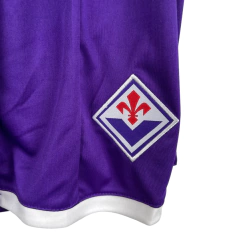 Kit Infantil Fiorentina I Kappa 23/24 - Roxo com detalhes em branco - Skull Sports