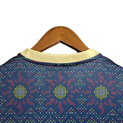 Camisa Seleção Jamaica Treino 23/24 - Torcedor Adidas Masculina - Azul com detalhes em dourado - buy online