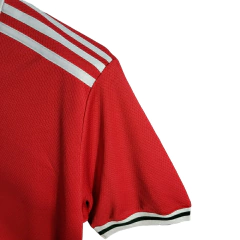 Camisa País de Gales Edição Especial 22/23 - Torcedor Adidas Masculina - Vermelha com detalhes em branco e verde - buy online