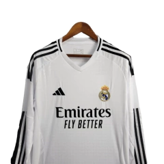 Camisa Real Madrid I 24/25 manga longa - Torcedor Adidas Masculina - Branca - comprar online