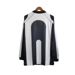 Camisa Retrô Juventus I 1997/1998 manga longa - Masculina Kappa - Preta e branca on internet