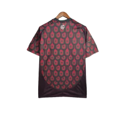 Camisa Seleção do México I 24/25 - Torcedor Adidas Feminina - Vinho com detalhes em vermelho e verde on internet