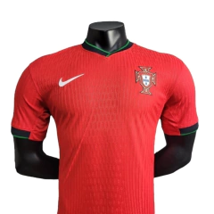 Camisa Seleção de Portugal I 24/25 - Jogador Nike Masculina - Vermelha com detalhes em verde - buy online