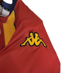 Imagen de Camisa Retrô Roma I 2001/2002 - Kappa Masculina - Vermelha e amarela