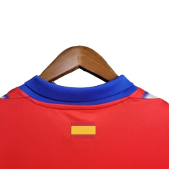 Camisa Atlético de Madrid I 24/25 - Torcedor Nike Masculina - Vermelha com detalhes em azul e branco