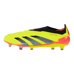 Chuteira de Campo Adidas Predator 24 Laceless FG Energy Citrus