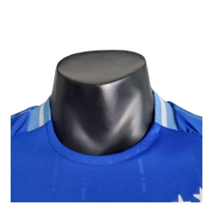 Camisa Seleção Argentina II 24/25 - Jogador Adidas Masculina - Azul com detalhes em azul claro e branco - tienda online