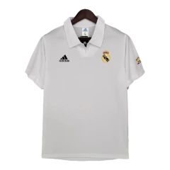 Camisa Retrô Champions League Real Madrid I 02/03 - Masculina Adidas - Branca