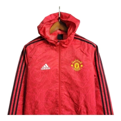 Jaqueta Corta-Vento Manchester United 23/24 - Masculina Adidas - Vermelha na internet