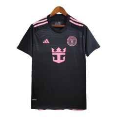 Camisa Inter Miami I 24/25 - Torcedor Adidas Masculina - Preta com detalhes em rosa