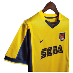 Imagen de Camisa Retrô Arsenal II 99/00 - Masculina Nike - Amarela com detalhes em azul