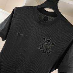 Camisa Corinthians Away 24/25 Jogador Masculina - Preta na internet