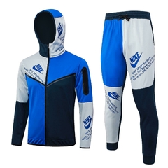 Conjunto Nike Sportswear Azul e Preto