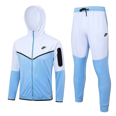 Conjunto Nike Tech Fleece Azul Claro e Azul Escuro - (cópia)