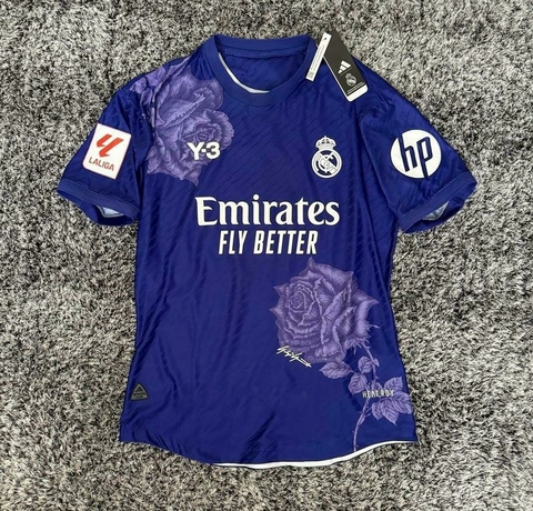 Camisa Real Madrid Edição especial 23/24 - Torcedor Y-3 Masculina - Roxa