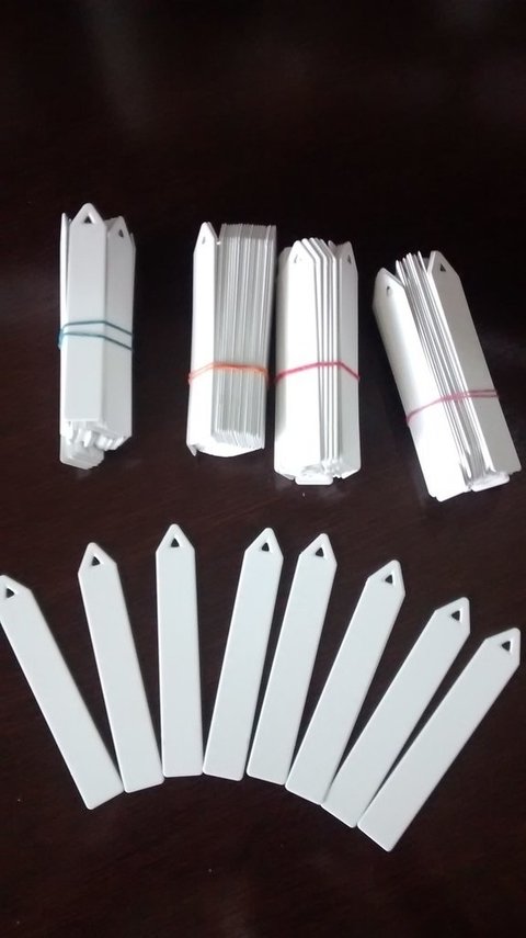 Plaquetas para Identificação - 500 Unidades