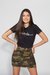 Saia Evasê Militar Camuflada na internet