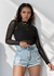 BODY TULE PRETO - comprar online