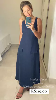 Vestido Mandi na internet