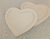 Plato corazón grande en internet