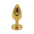 Golden Steel Anal Plug - comprar online