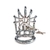 Steel Chastity Cage Long en internet