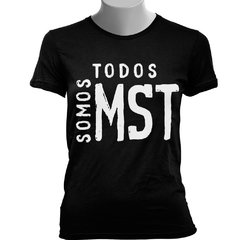 CAMISETA BABY LOOK SOMOS TODOS MST na internet