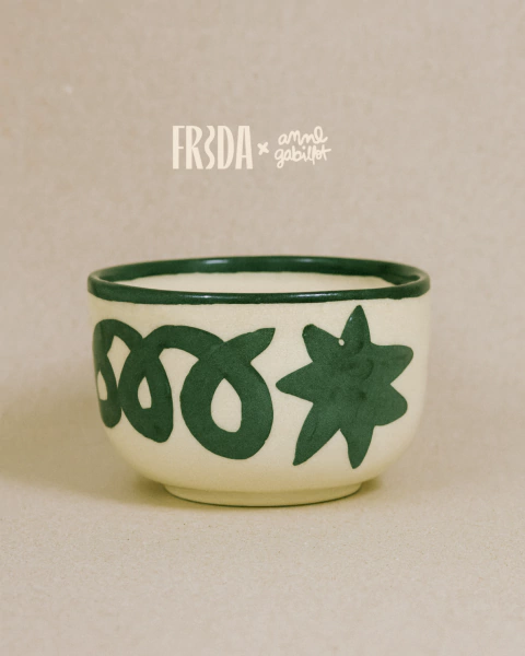 Bowl cerealero - Frida x Anne ojo - comprar online