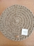 Plato de sitio yute - comprar online