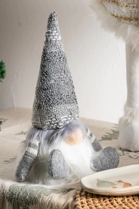 Gnomo Gris (c/ luz)