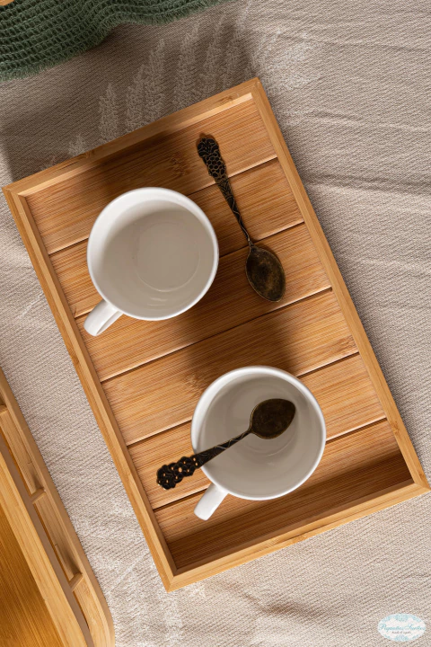 Bandeja rectangular bamboo