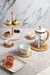 Cafetera con Embolo Bamboo Blanco - comprar online